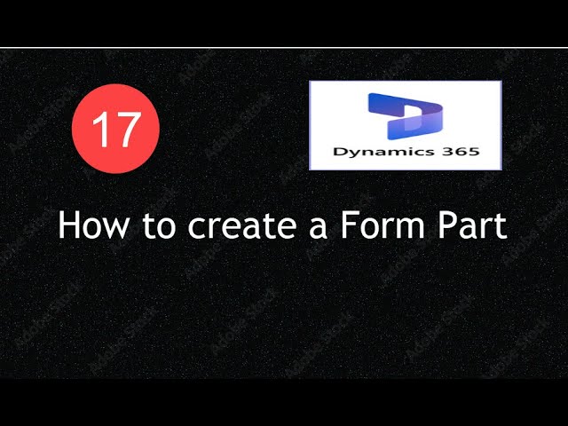 How to Create a Form Part in D365 F&O | X++ Tutorial | Add FactBox | Lecture 17 | #d365fo #msdyn365