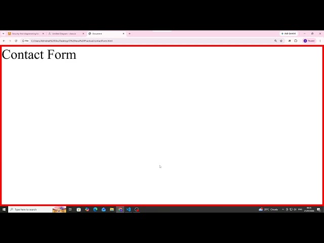 How to make contact form using HTML & CSS #html #css