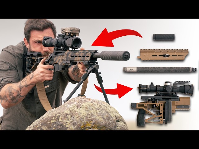 This Covert Sniper Rifle fits in a laptop case; B4 Armory Concealable Sniper System
