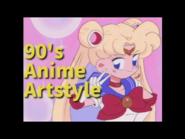 How To Make 90's Anime Art (NEW TUTORIAL IN DESCRIPTION)