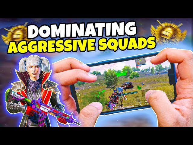 Solo vs Squads !! MOST AGGRESSIVE GAMEPLAY !!  #bgmigameplay 