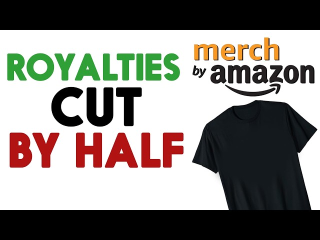 Are amazon merch sellers cooked now?