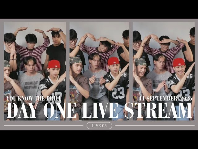 091126 DAY ONE Live Stream: You Know The Drill