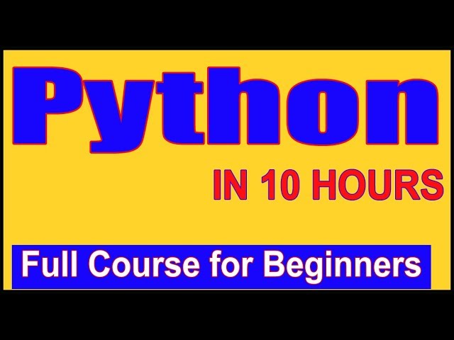 Learn Python - Full Fundamental Course for Beginners | Python Tutorial for Beginners