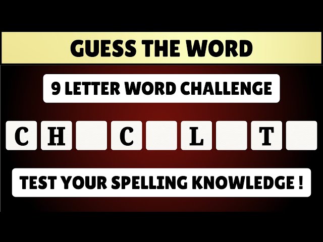 Spelling Quiz - Can you Score 125/125? | Trivia Quiz
