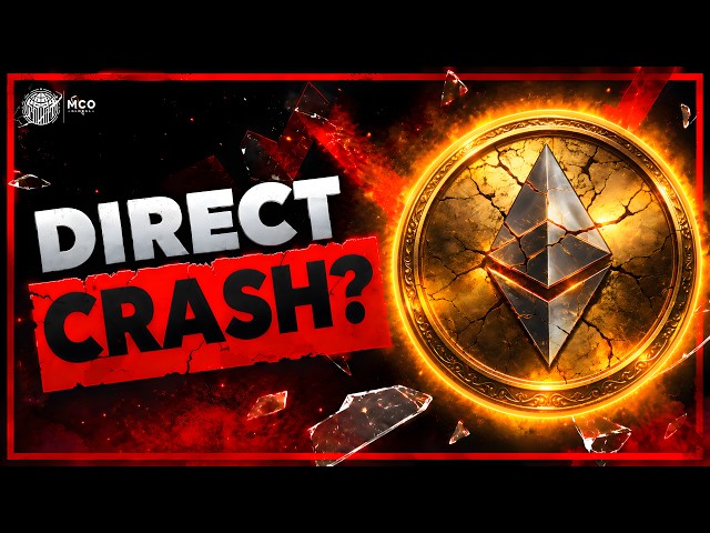 Ethereum Crash Explained: Why ETH Could Still Fall Further