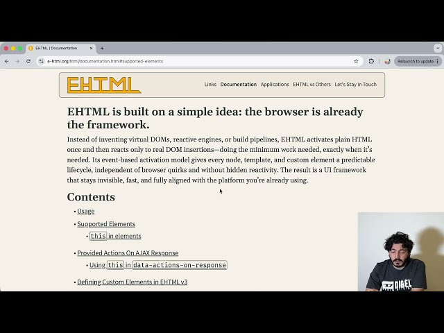 Server-Sent Events (EHTML + Node.js). Implementing New Feature and Log Reader