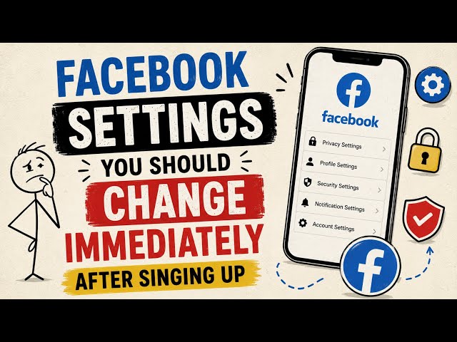 Facebook Settings You Should Change Immediately (2026) | QuickApp Tips 