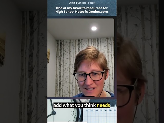 Help high school students take notes