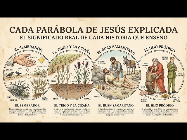 Cada Parábola de Jesús Explicada: El Significado Real de Cada Historia que Enseñó