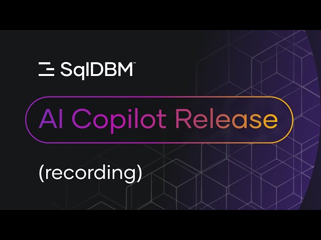AI-Powered Data Modeling: See SqlDBM Copilot in Action (Live Demo + Deep Dive)