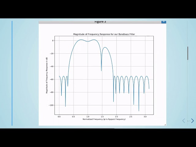 ADSP - 08 Noble Identities, Filters - 07 Real-time Python Example: Band Pass Filter Part I