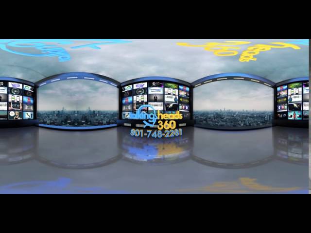 360 degree Virtual Studio made in After Effects with Element 3d and Skybox