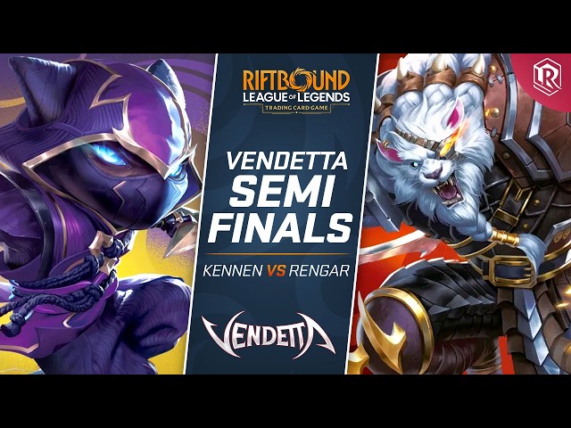 Top 4: Kennen vs Rengar | Riftbound Vendetta Tournament 19