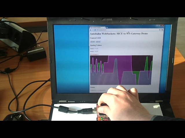 Real-time Charting with HTML5, Arduino and Autobahn WebSockets