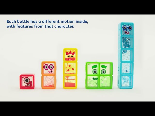 Numberblocks One to Five Sensory Bottles from Learning Resources
