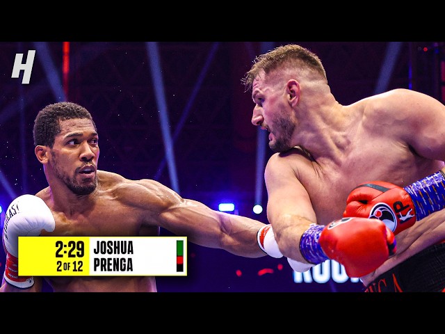 Anthony Joshua vs Kristian Prenga - MOMENTOS DESTACADOS DE LA PELEA COMPLETA 😱🔥