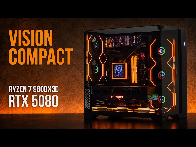 Lian Li O11 Vision Compact ATX 4k Gaming Build | RTX 5080 & Ryzen 7 9800X3D