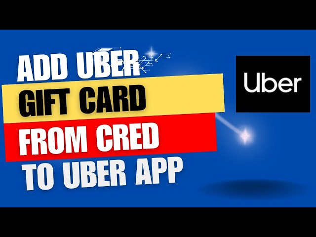 How to Add an Uber Gift Card in the Uber App Tutorial
