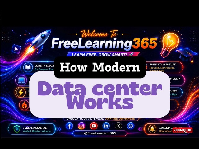 The Internet’s Hidden Factories | How Data Centers REALLY Work #DataCenter #CloudComputing #Servers