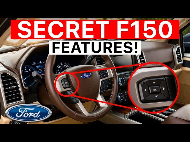 These 20 HIDDEN F-150 Functions Are Only Known by 1% of Drivers