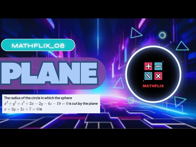 F2_The radius of the circle in which the sphere x^2+y^2+z^2+2x-2y-4z-19=0 is cut by the plane 
