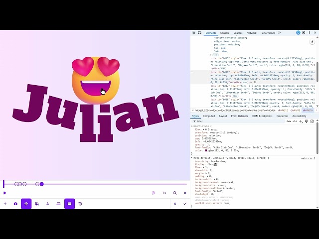 10 times better to use css animations with emojis for your avatar