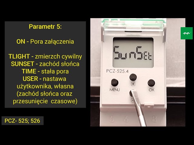 PCZ (525; 526) - programowanie ręczne