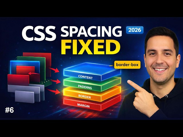 #6. CSS Box Model Finally Makes Sense (2026) —border-box, Margin Collapsing, text-box Trim Explained