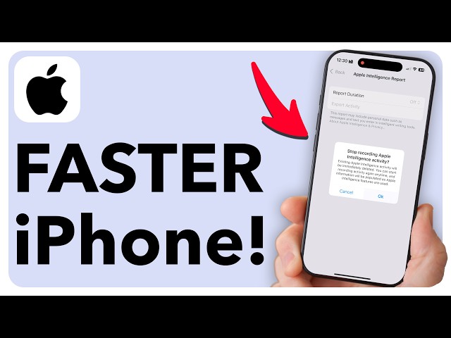 Make Your iPhone FASTER (Easy Method)