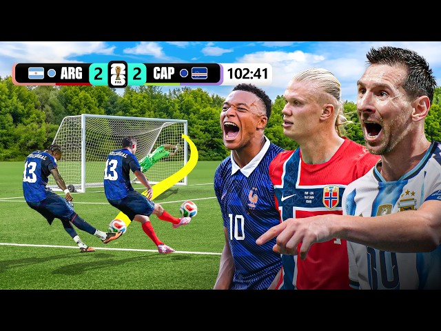 We RECREATED the BEST GOALS of the 2026 World Cup