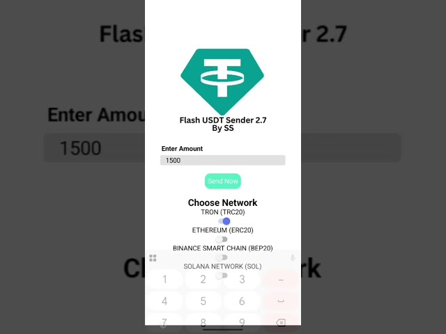 Flash USDT Sender 2.7 Proof Binance  Flash Bitcoins  Crypto Currency  Flash  USDT  FlashFunds us