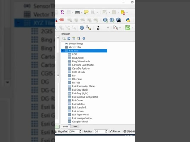 Adding many basemaps inside QGIS using Python script in 1 minute #qgis #maps #basemaps #python #gis