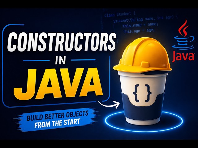 # 36 _ Constructors in Java | Object Initialization Explained