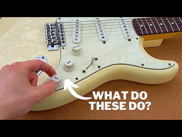 Stratocaster Knobs Explained: Volume, Tone, and Pickup Selector
