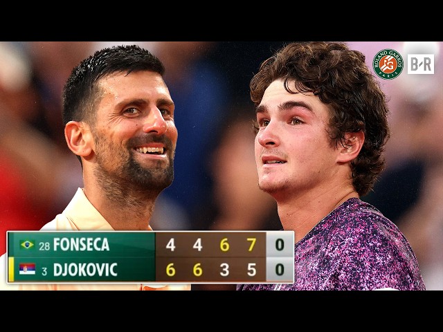 Novak Djokovic vs. João Fonseca - 5TH SET | Roland-Garros 2026