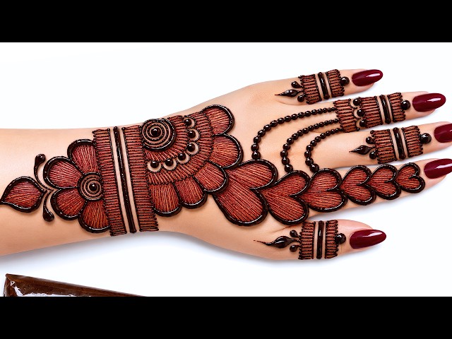 Easy mehandi ke design | Mehndi design simple |  mehndi design new 2026 | Henna Design #mehndi