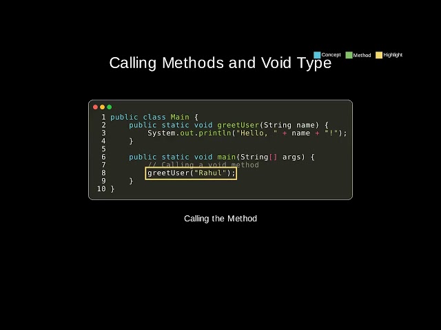 java 025 methods basics