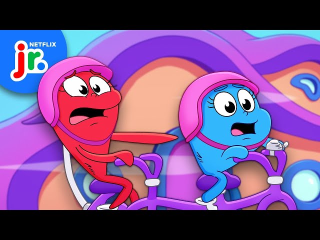 Red Fish and Blue Fish Stop & Go Adventure 🚦🐟 Dr. Seuss's Red Fish, Blue Fish | Netflix Jr