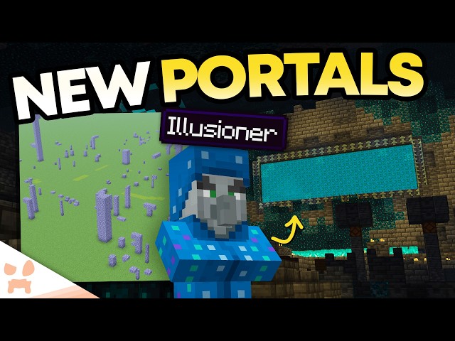 MINECRAFT JUST REVEALED A STRANGE NEW WORLD, ILLUSIONER BOSS + DEEP DARK PORTALS FINALLY POSSIBLE!?