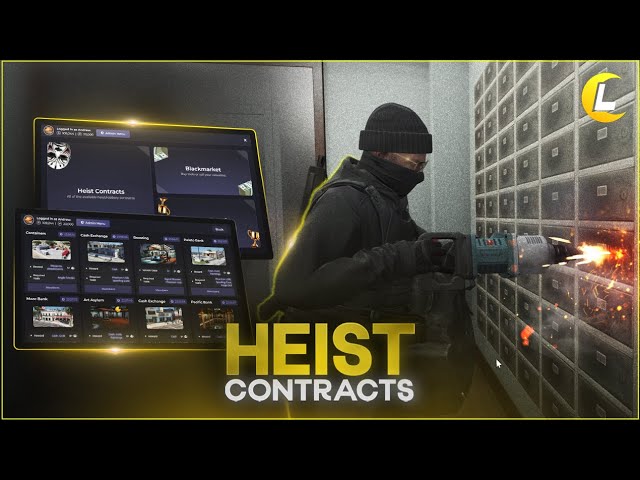 [QB/ESX] FIVEM HEIST CONTRACTS SCRIPT | DETAILED WALKTHROUGH | PAID