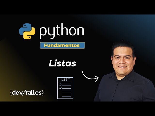 Curso Python:  Fundamentos básicos - Listas