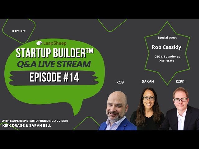 #14 Startup Builder™ Q&A Live Stream [September 12th/13th 2024]