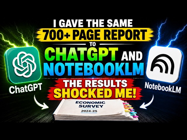 ChatGPT vs NotebookLM | Summary | Study Notes | MCQ | Question- Answer | Hallucinations 