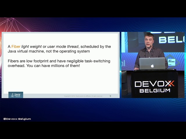 Project Loom: Fibers and Continuations for Java by Alan Bateman