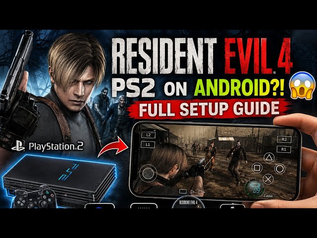 Resident Evil 4 PS2 on Android?! 😱 Full Setup Guide