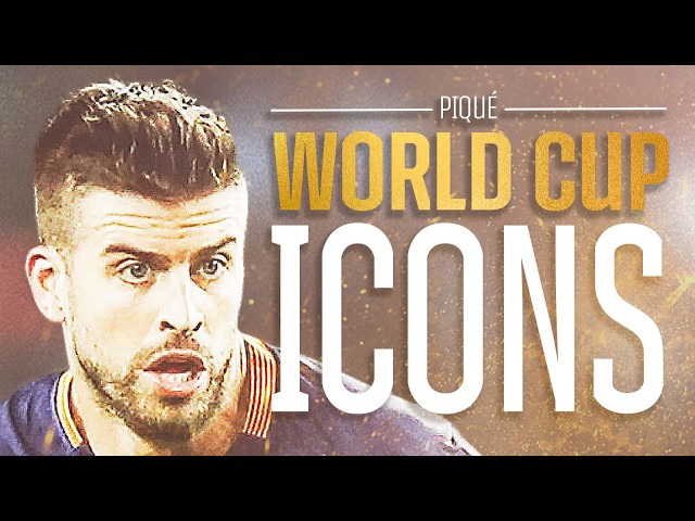 ICONOS MUNDIALISTAS DEL BARÇA | GERARD PIQUÉ 🔵🔴