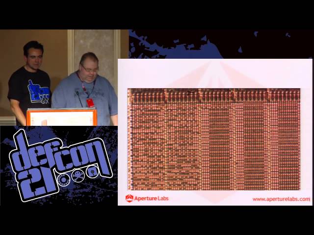 DEF CON 21 - Adam Laurie and Zac Franken - Decapping Chips the Easy Hard Way