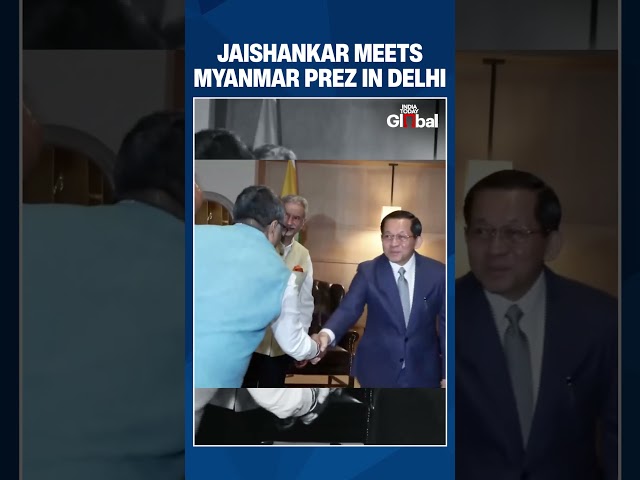 Jaishankar Meets Myanmar President As PM Modi Set For Key Talks To Deepen Bilateral Ties | #myanmar