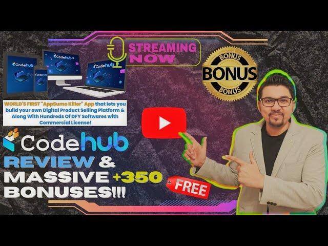 CodeHub Review⚡💻📲Build Your Own Digital Software Product Selling Platform📲💻⚡Get FREE +350 Bonuses💲💰💸